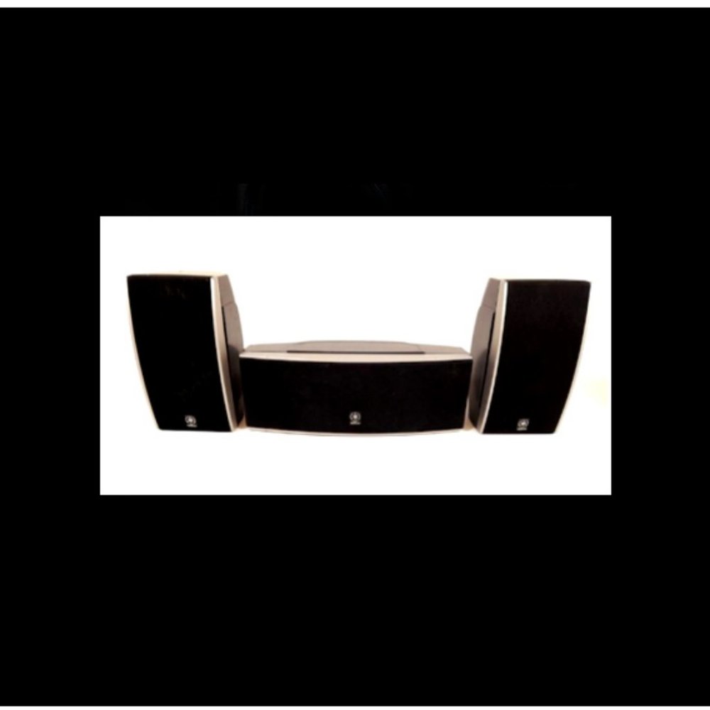 3 Yamaha Audio Speakers